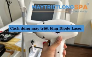 Cách sử dụng máy triệt lông Diode Laser