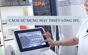 cách sử dụng máy triệt lông IPL