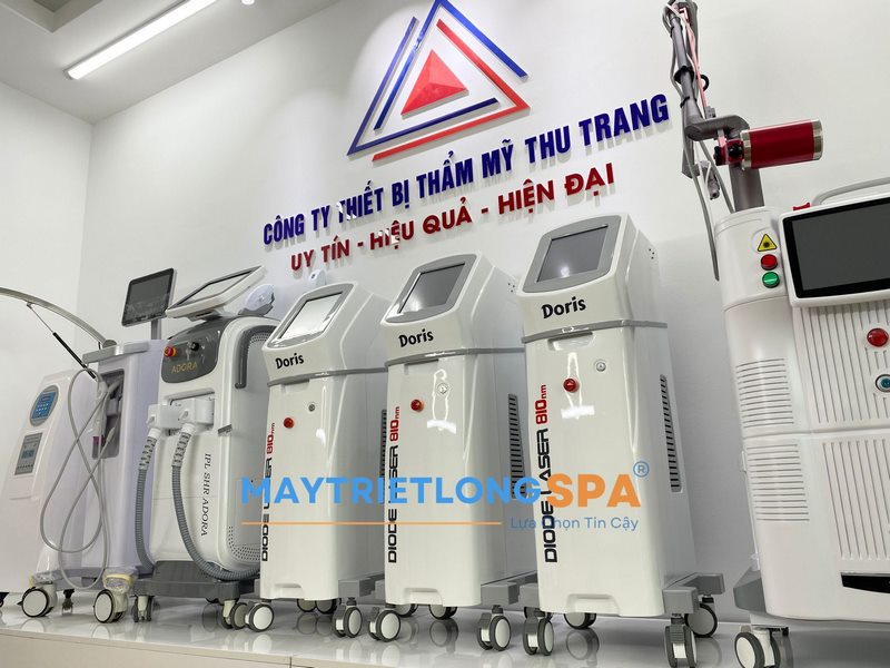 Mua máy triệt lông Diode Laser Rena tại công ty Thu Trang