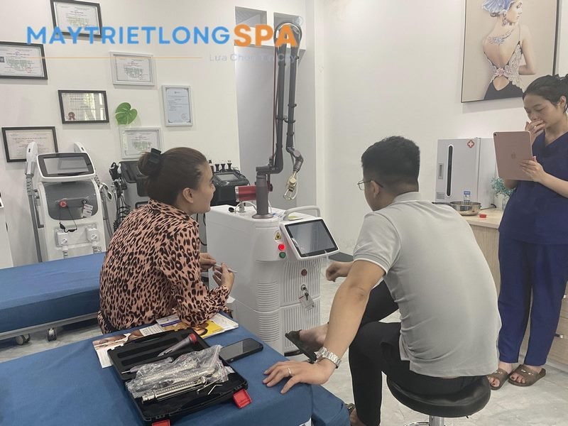 Lợi ích khi mua máy triệt lông Diode Laser 3 bước sóng tại công ty Thu Trang