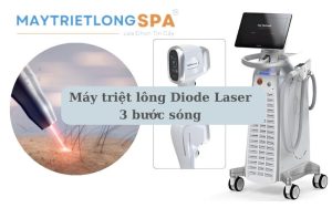 Máy triệt lông diode laser 3 bước sóng