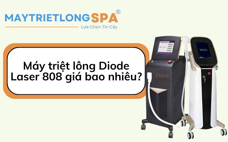 Máy triệt lông Diode Laser 808 giá bao nhiêu