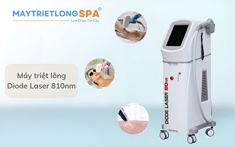 Máy triệt lông Diode Laser 810nm