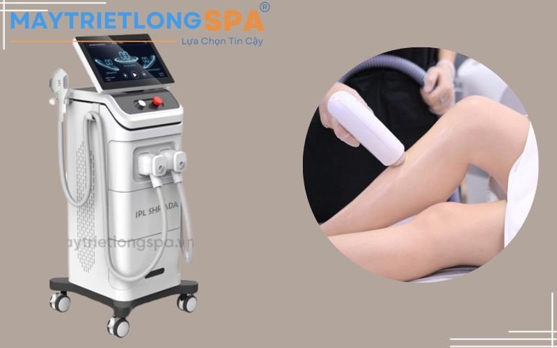 máy triệt lông IPL Spa