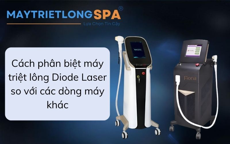 phân biệt máy triệt lông diode laser