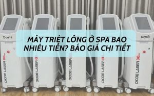 Máy triệt lông ở Spa bao nhiêu tiền