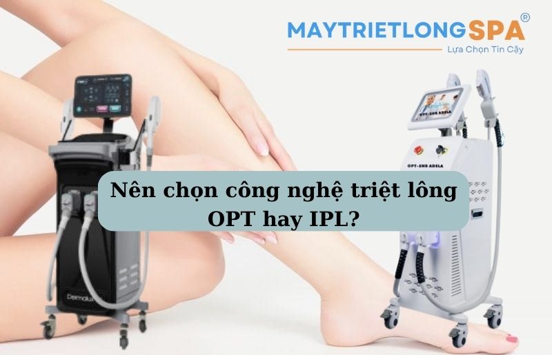 công nghệ triệt lông OPT và IPL
