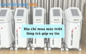 Địa chỉ mua máy triệt lông trả góp uy tín