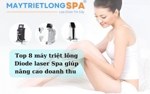 máy triệt lông Diode laser Spa