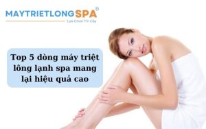 máy triệt lông lạnh spa