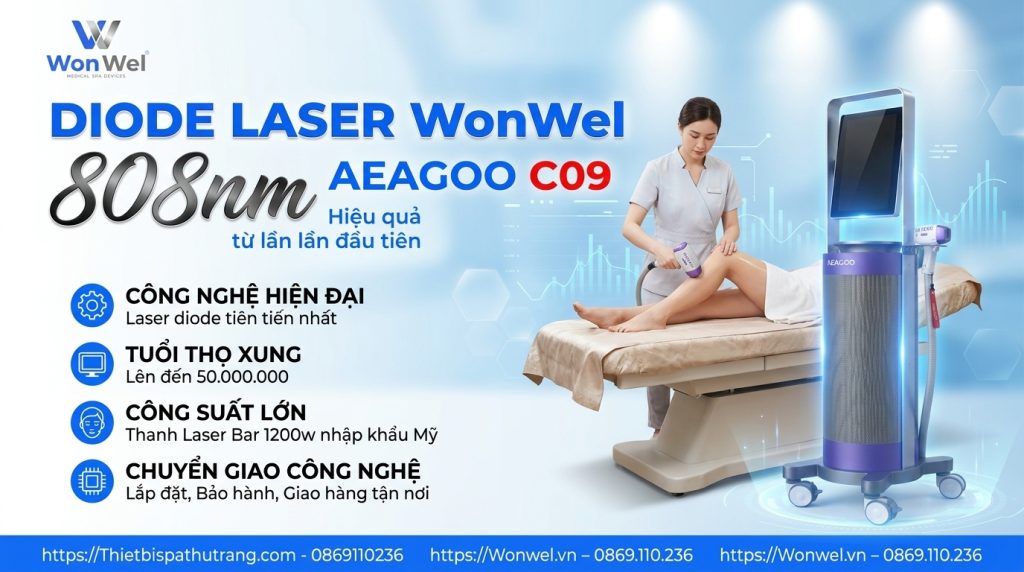 May Triet Long Diode Laser WonWel AEAGOO C09